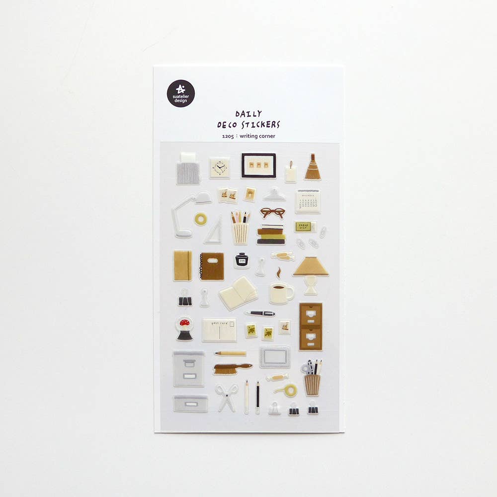 Suatelier Design Stickers - Writing coner