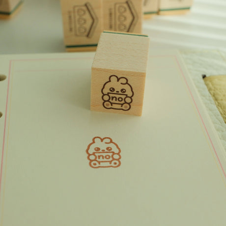 2jingis2jing Living Softly Rubber Stamp Vol. 1 (1.5cm)