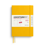 Weekly Planner 2027, 12 Months, English – Medium (A5) Softcover Sunflower