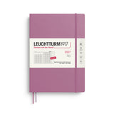 Monthly Planner with Notebook 2027, 16 Months, English – Composition (B5) Softcover Dusty Rose