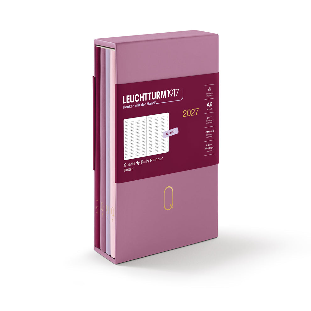 Leuchtturm Quarterly Daily Planner 2027
