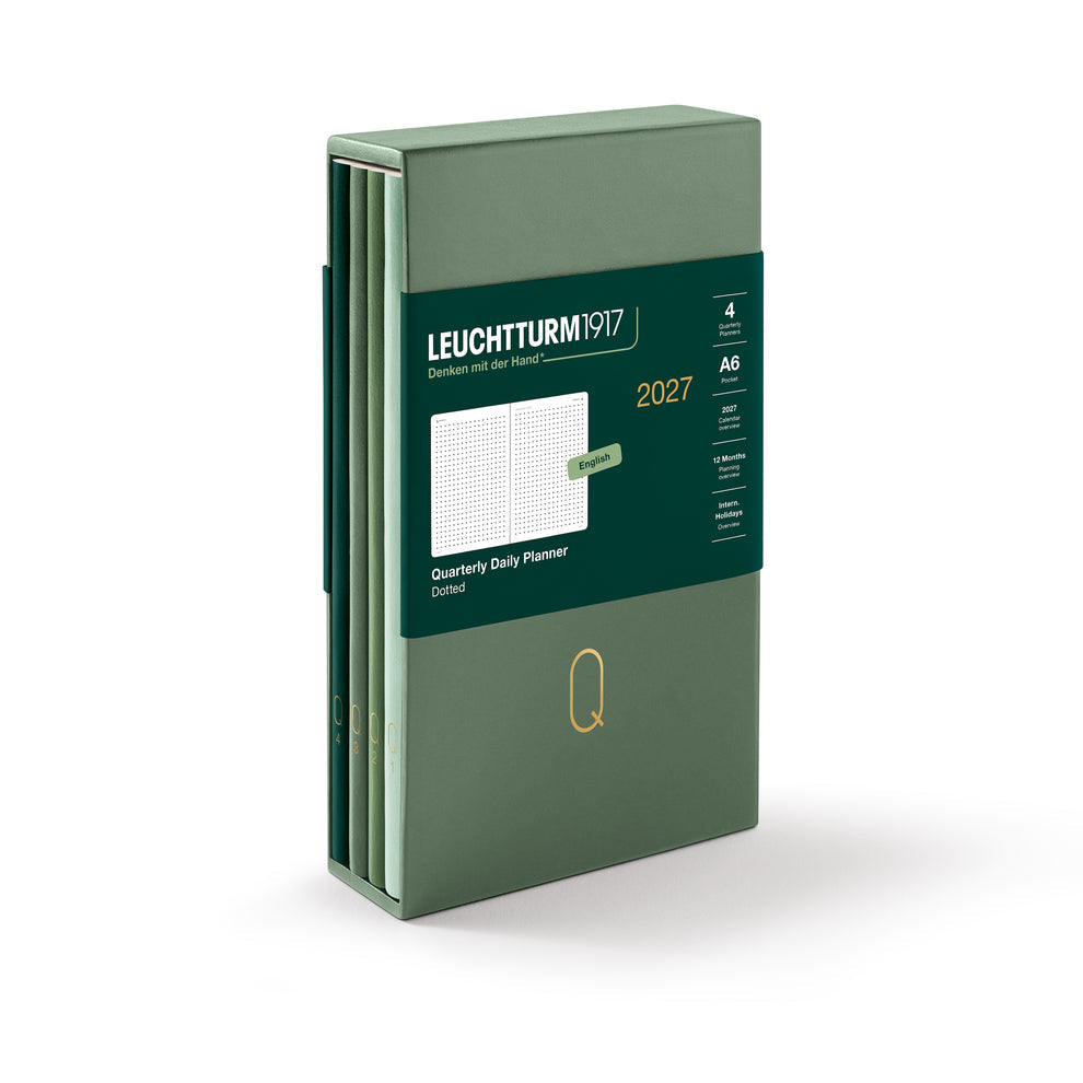 Leuchtturm Quarterly Daily Planner 2027