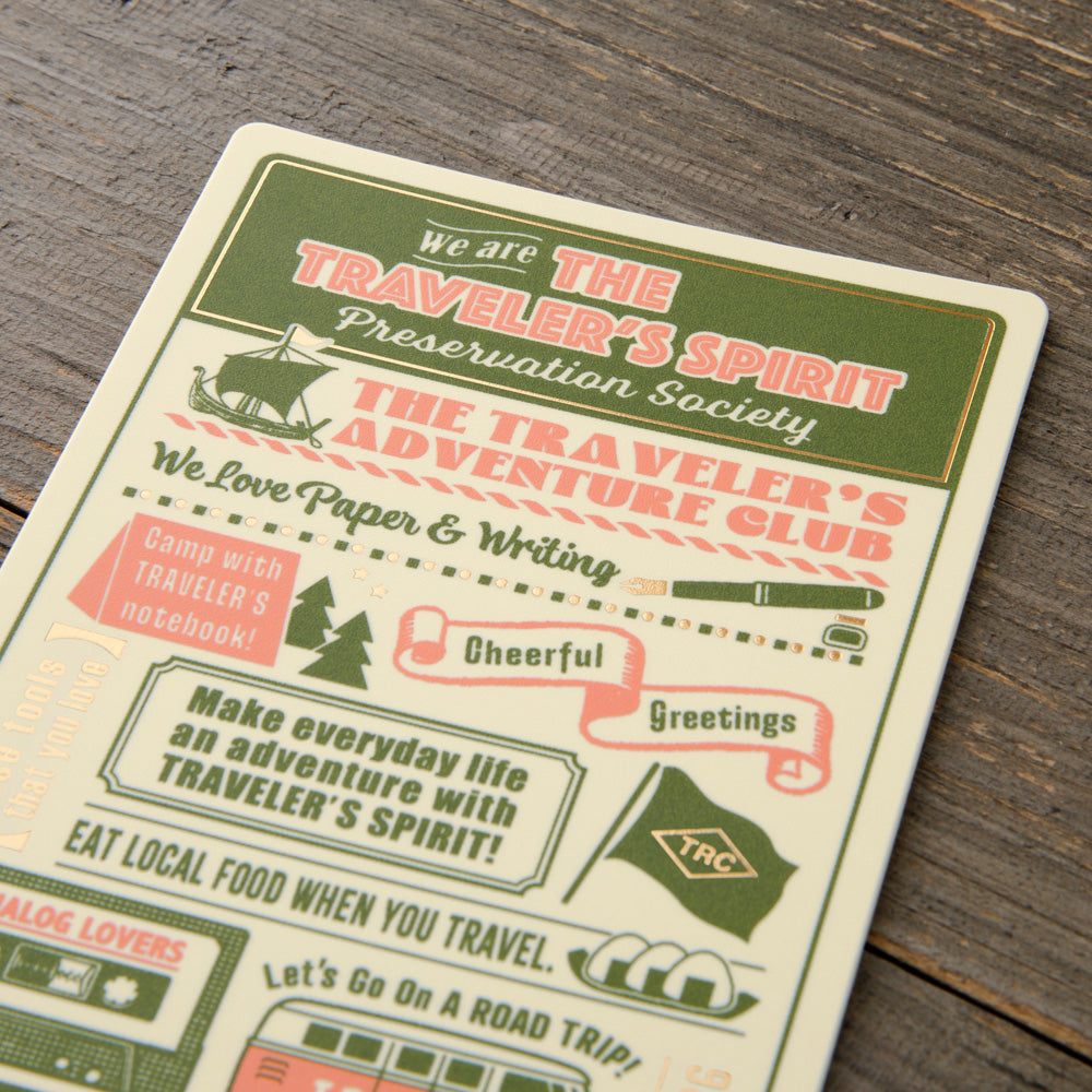 Traveler's Plastic Sheet - Passport Size