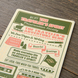 Traveler's Plastic Sheet - Passport Size