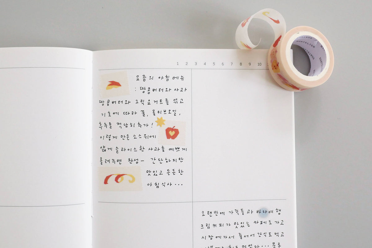 Suatelier Design Washi Tape - Illust.12