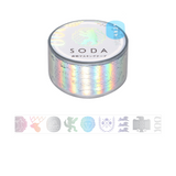 King Jim SODA Transparent Masking Tape - Emblem