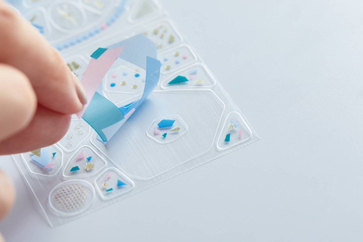 COFFRET BLOCK Decoration Sticker