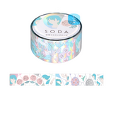 King Jim SODA Transparent Masking Tape - Mirror
