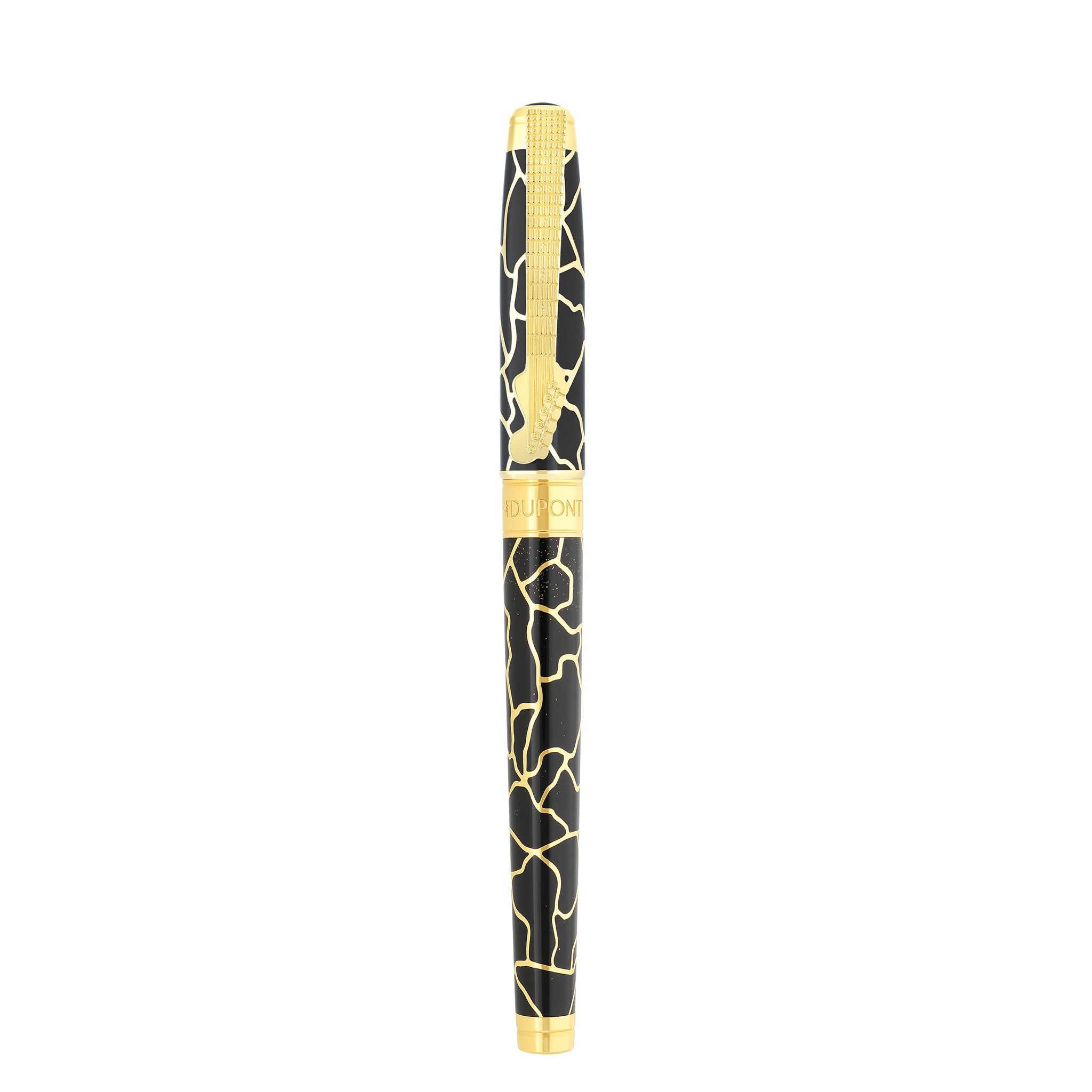 S.T. Dupont Fender Line D Large Fountain Pen - Black – Atlas