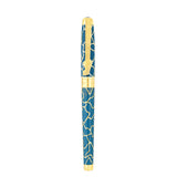 S.T. Dupont Fender Line D Large Fountain Pen - Blue