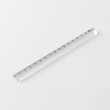 Midori Lens Ruler - 15cm - Clear