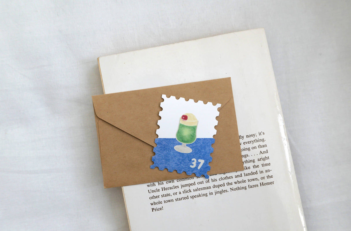 Suatelier Design Stickers - Happy in the cafe