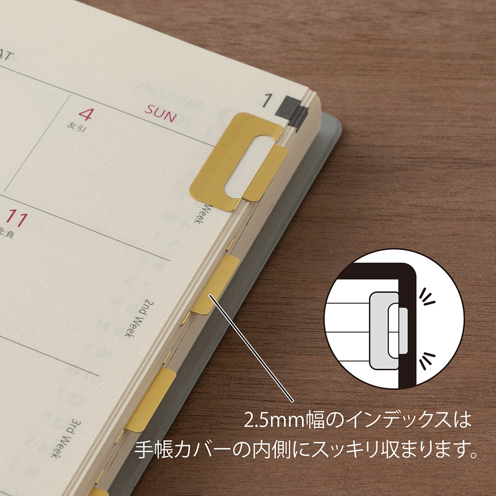 Midori Chiratto Index Clip - M