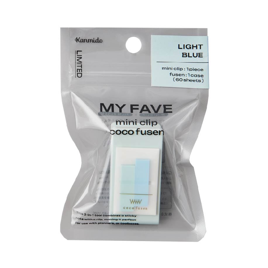 Kanmido My Fave - Mini Clip and Coco Fusen Sticky Notes