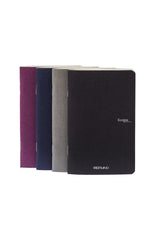Fabriano Ecoqua Pocket-Sized Notebook - 4 Notebook Pack