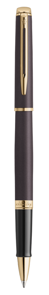 Waterman Hémisphère Understated Edit Rollerball Pen - Lava Black