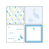 Green Flash Animal Department Store Memo Pad - Shoebill