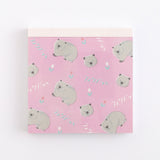 Green Flash Animal Department Store Memo Pad - Wombat