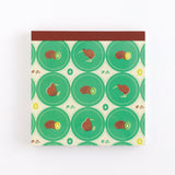 Green Flash Animal Department Store Memo Pad - Kiwi