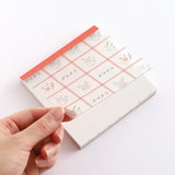 Green Flash Animal Department Store Memo Pad - Chinchilla