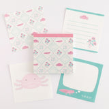 Green Flash Animal Department Store Memo Pad - Chinchilla