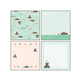 Green Flash Animal Department Store Memo Pad - Sea Otter