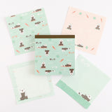 Green Flash Animal Department Store Memo Pad - Sea Otter