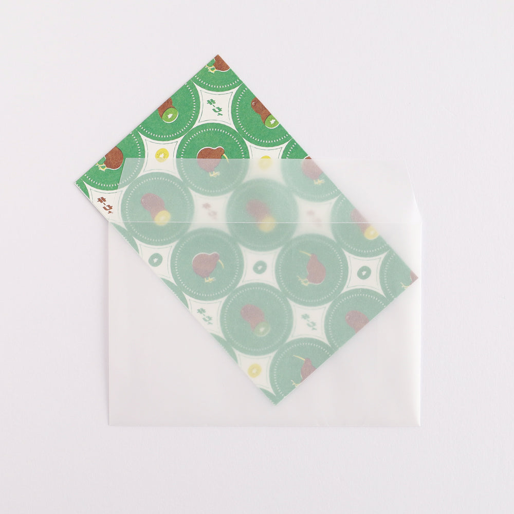 Green Flash Animal Department Store Letter Set - Kiwi