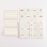 Green Flash Animal Department Store Letter Set - Axolotl