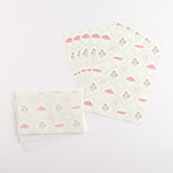 Green Flash Animal Department Store Letter Set - Axolotl