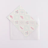 Green Flash Animal Department Store Letter Set - Axolotl