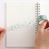 Green Flash Animal Department Store Gold Foil Clear Masking Tape - Shoebill