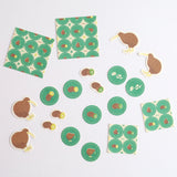 Green Flash Animal Department Store Flake Sticker - Kiwi