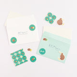 Green Flash Animal Department Store Flake Sticker - Kiwi