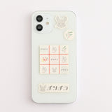 Green Flash Animal Department Store Flake Sticker - Chinchilla