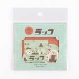 Green Flash Animal Department Store Flake Sticker - Sea Otter