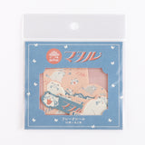 Green Flash Animal Department Store Flake Sticker - Pallas's Cat