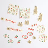 Green Flash Animal Department Store Flake Sticker - Quokka