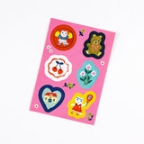 Hobonichi Mini Letter Set - Yumi Kitagishi: White Cat