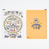 Hobonichi Pencil Board for A5 Size - iyo okumi: Happy Tea Time - Taste Good