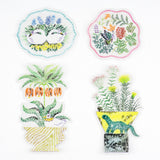 Hobonichi Transparent Embroidery Sticker Set - iyo okumi: My Garden