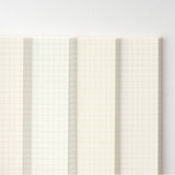 Hobonichi A6 Notebook - Graph - Hiroko Kubota: Another night of falling star sparklers