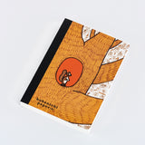 Hobonichi Paper(s) - 100%ORANGE: Squirrel Appears