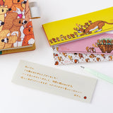 Hobonichi Letter Set - 100%ORANGE: Squirrel’s Moving Day