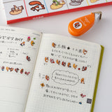 Hobonichi x Plus Deco Rush - 100%ORANGE: Squirrel Squadron