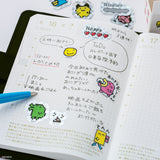Hobonichi Flake Stickers - Tamagotchi Set of 3 Boxes