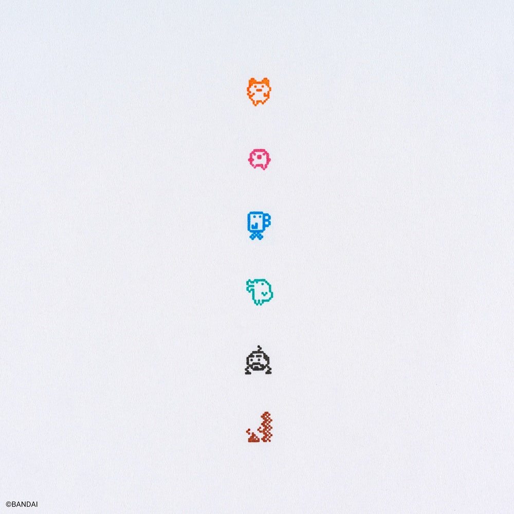 Hobonichi x Kodomo no Kao Pochitto6 Push-Button Stamp - Tamagotchi