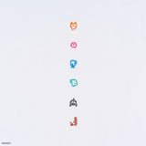 Hobonichi x Kodomo no Kao Pochitto6 Push-Button Stamp - Tamagotchi