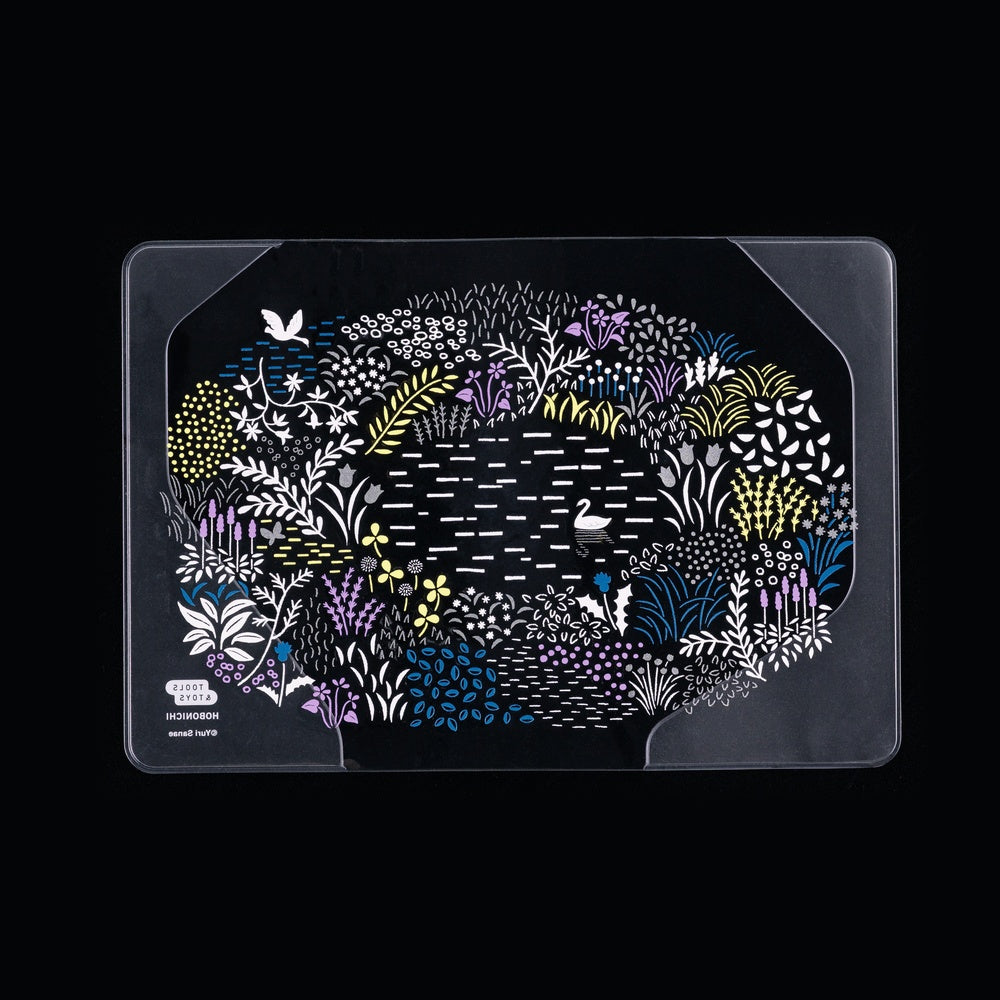 Hobonichi Cover on Cover for A6 Size - Yuri Sanae: Forest Lake