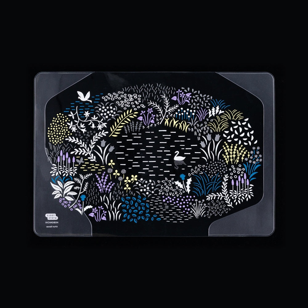 Hobonichi Cover on Cover for A5 Size - Yuri Sanae: Forest Lake